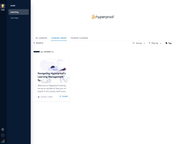 Hyperproof Training